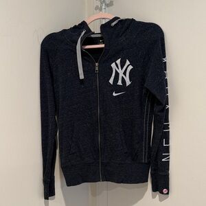 Nike Women's Navy Full-Zip Hoodie